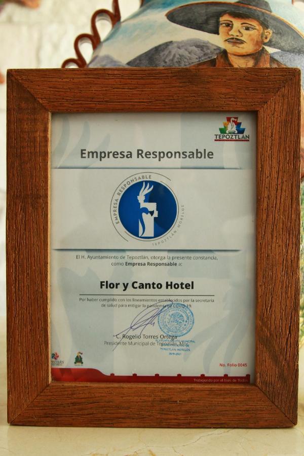 Hotel Concierge Flor Y Canto Tepoztlan Bagian luar foto